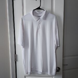 Gildan Men's Classic White Polo Xl